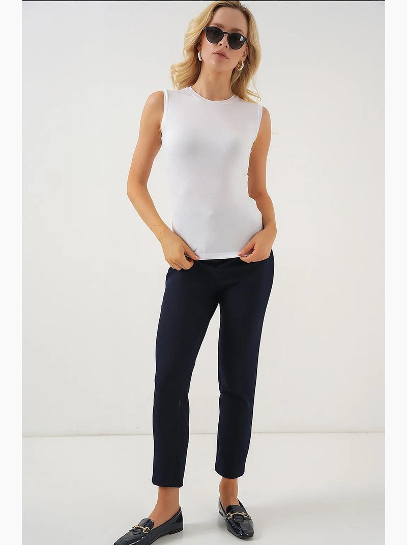 Body sem mangas bdart Branco - Kiabi