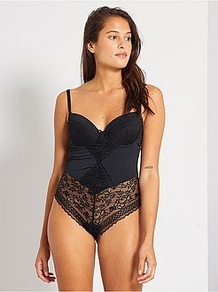 Body string 'Envie de Lingerie' - Kiabi