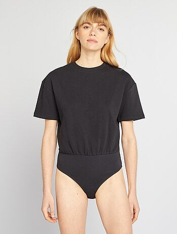 Body t-shirt de manga curta
