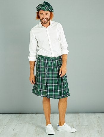 Boina escocesa com peruca incorporada - Kiabi