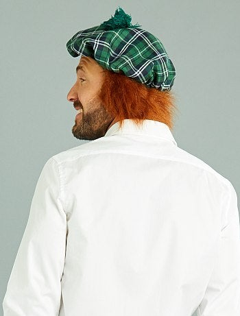 Boina escocesa com peruca incorporada - Kiabi