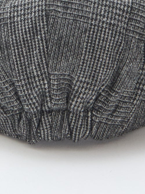 Boina gavroche aos quadrados - Kiabi