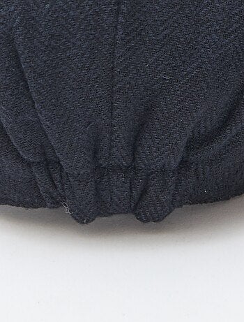 Boina gavroche aos quadrados