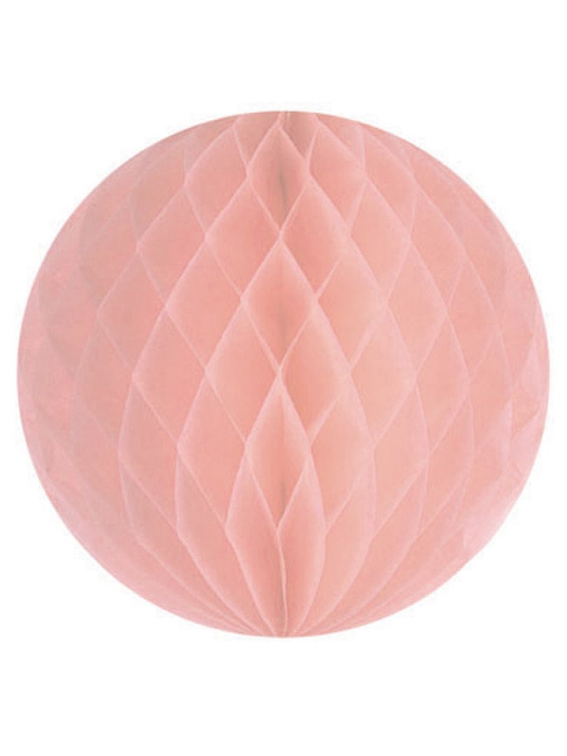 Bola de papel alvéolado 20cm rosa - Kiabi