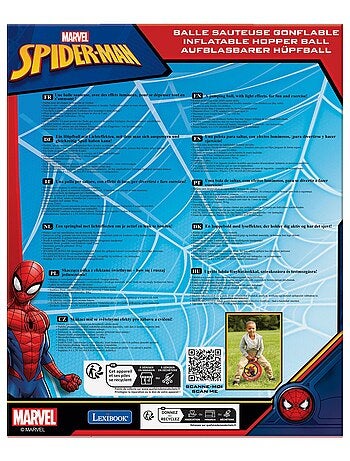 Bola insuflável eletrónica do homemaranha 18' / 45cm