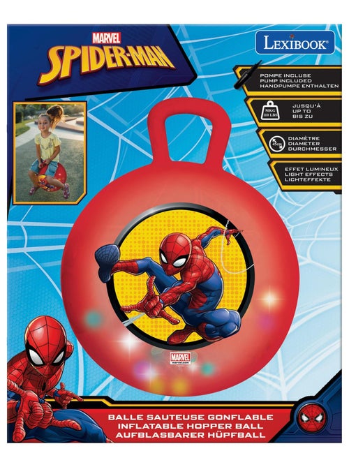 Bola insuflável eletrónica do homemaranha 18' / 45cm - Kiabi