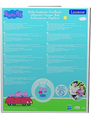 Bola insuflável peppa pig 18' / 45cm