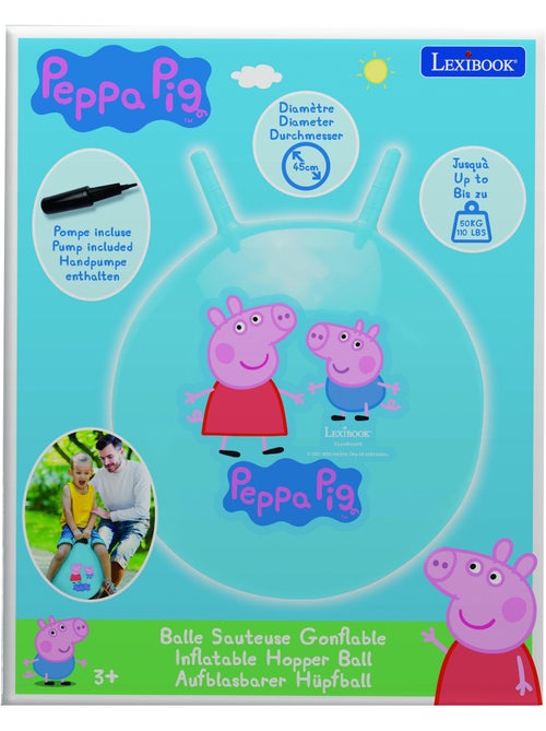 Bola insuflável peppa pig 18' / 45cm - Kiabi