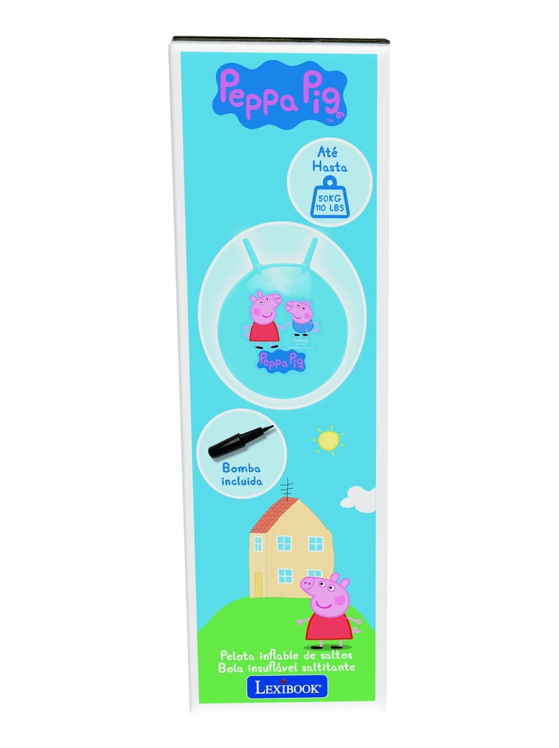 Bola insuflável peppa pig 18' / 45cm Azul - Kiabi
