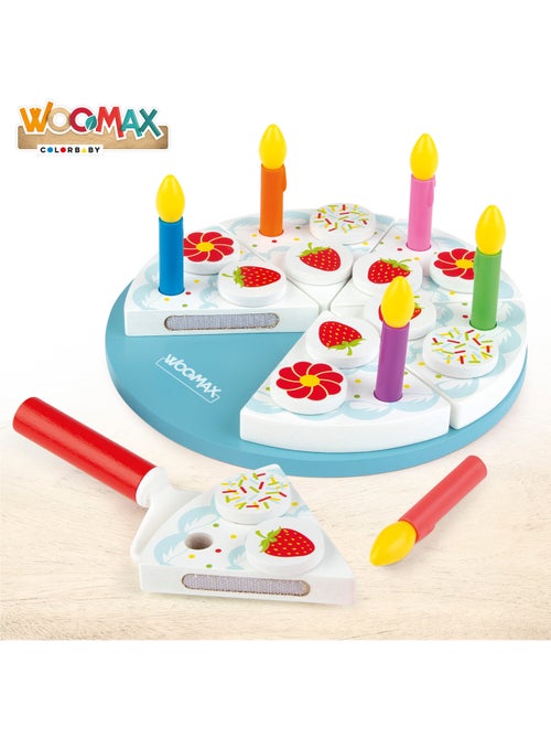 Bolo de aniversário de madeira WOOMAX - Kiabi