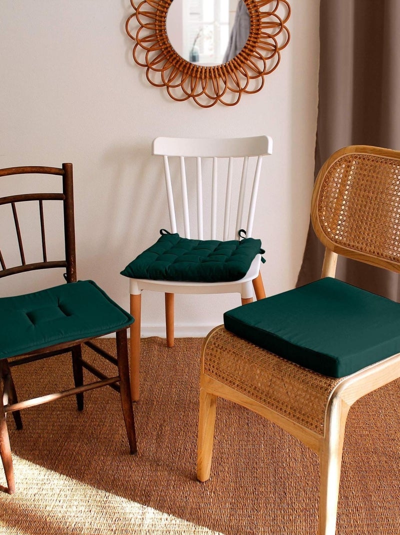 Bolo liso com cobertura e nós Verde escuro - Kiabi