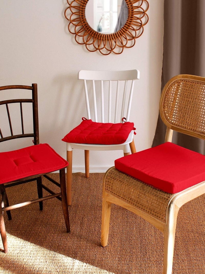 Bolo liso com cobertura e nós Vermelho - Kiabi