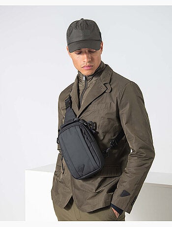 Bolsa a tiracolo 48h ajustável preto