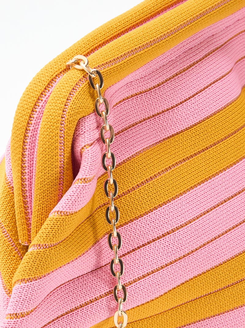 Bolsa a tiracolo tipo saco Amarelo - Kiabi