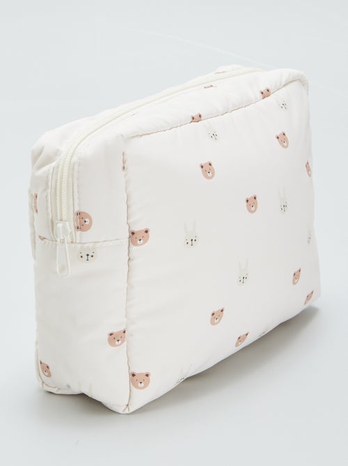 Bolsa de arrumação com estampado - Kiabi
