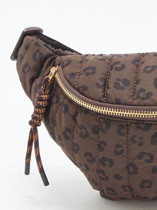 Bolsa de cintura com motivo leopardo - Kiabi