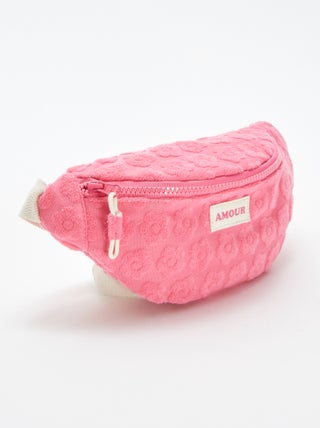 Bolsa de cintura com motivos