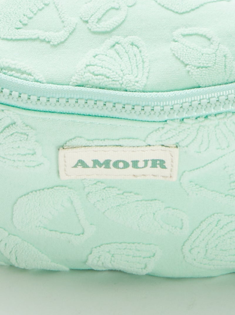 Bolsa de cintura com motivos VERDE - Kiabi
