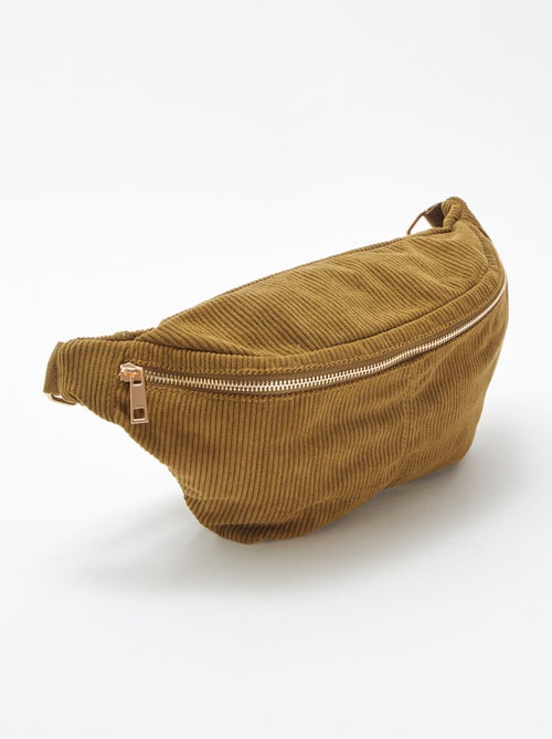 Bolsa de cintura de bombazina - Kiabi
