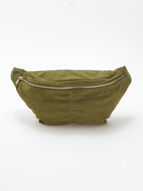 Bolsa de cintura de bombazina - Kiabi