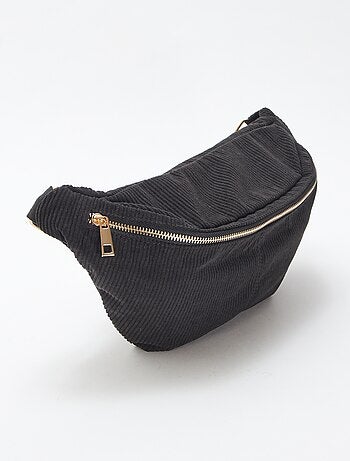 Bolsa de cintura de bombazina