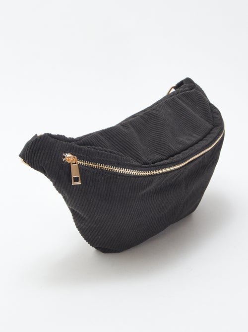 Bolsa de cintura de bombazina - Kiabi
