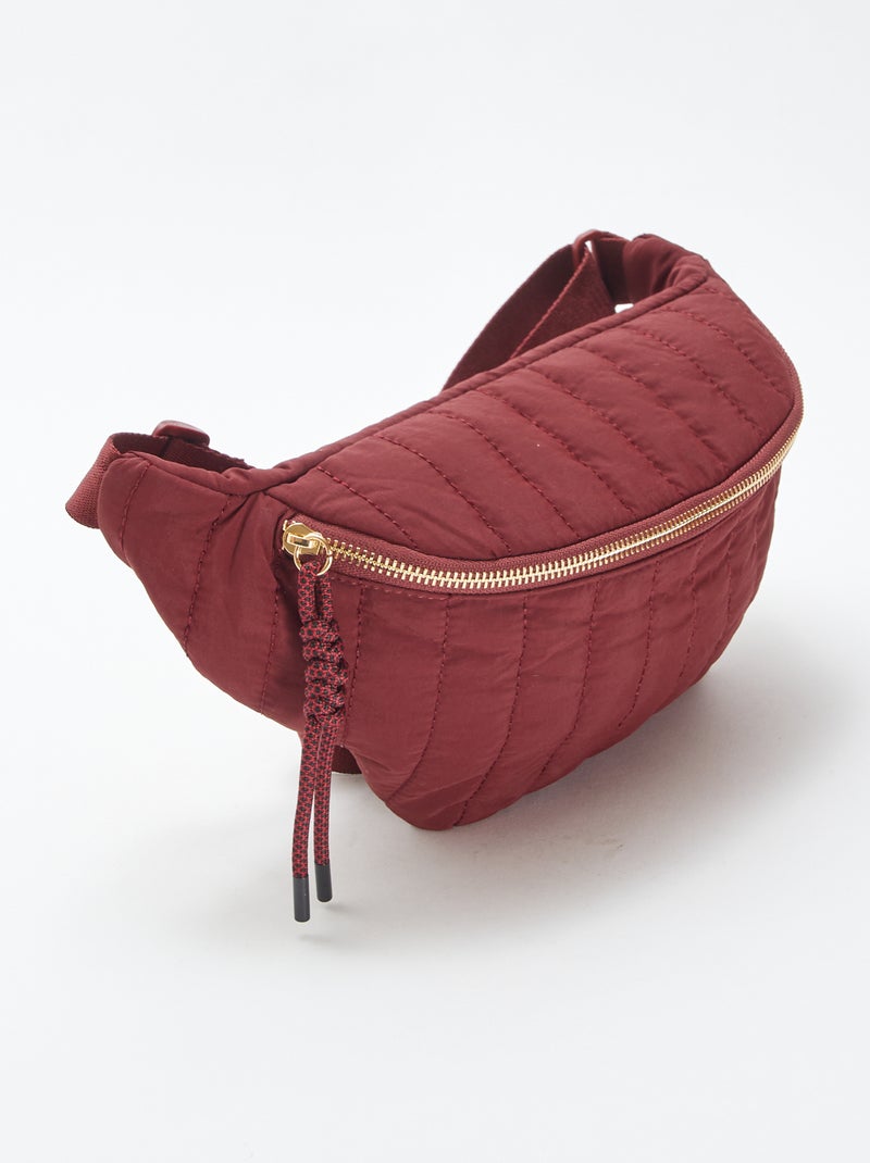 Bolsa de cintura de grande dimensão Vermelho - Kiabi