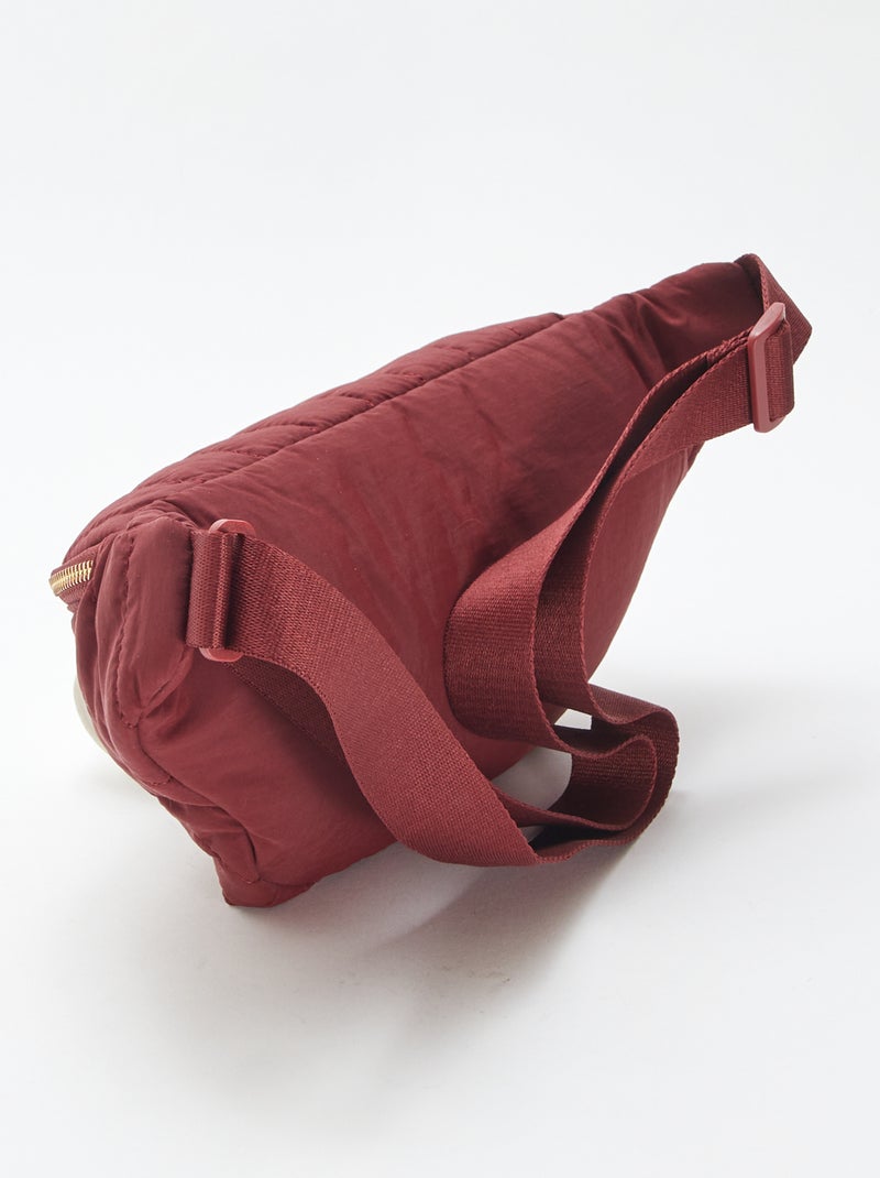 Bolsa de cintura de grande dimensão Vermelho - Kiabi