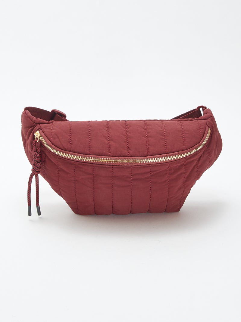Bolsa de cintura de grande dimensão Vermelho - Kiabi