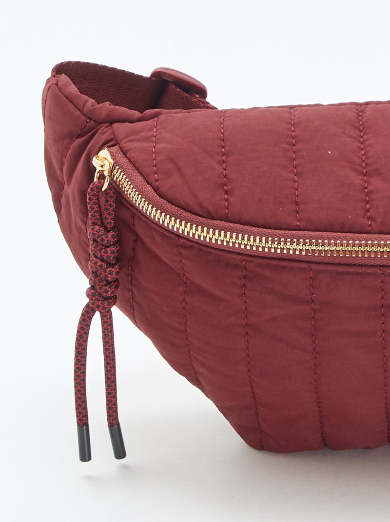 Bolsa de cintura de grande dimensão Vermelho - Kiabi