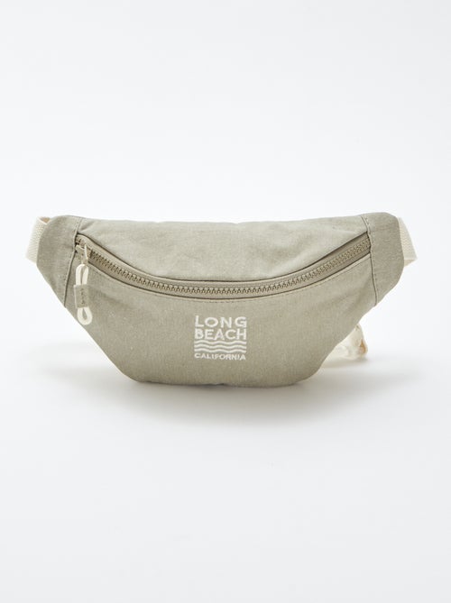 Bolsa de cintura em lona - Kiabi