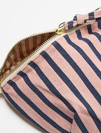 Bolsa de cintura de tecido estampado