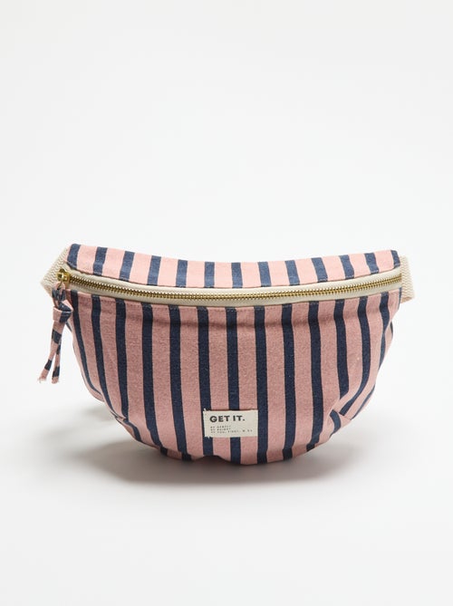 Bolsa de cintura em tecido estampada - Kiabi