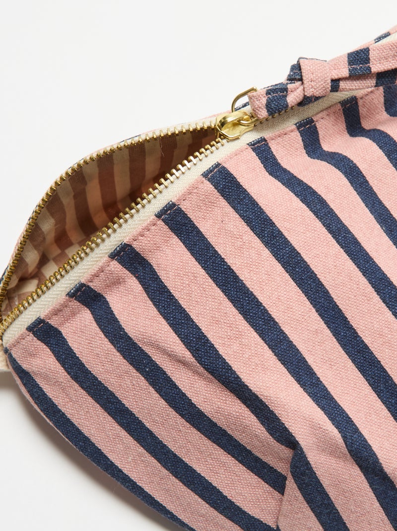 Bolsa de cintura em tecido estampada Rosa - Kiabi