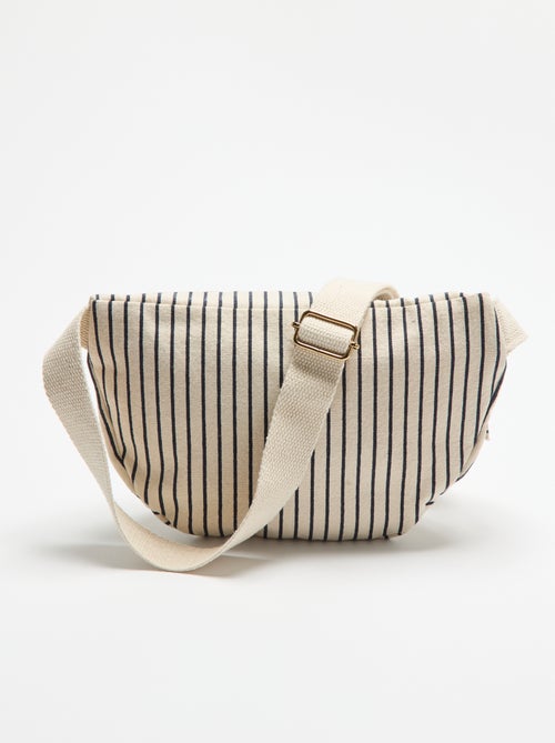 Bolsa de cintura em tecido estampado - Kiabi