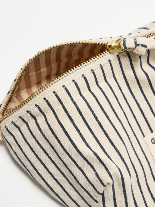 Bolsa de cintura em tecido estampado - Kiabi