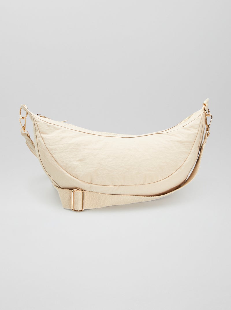 Bolsa de cintura grande BEIGE - Kiabi