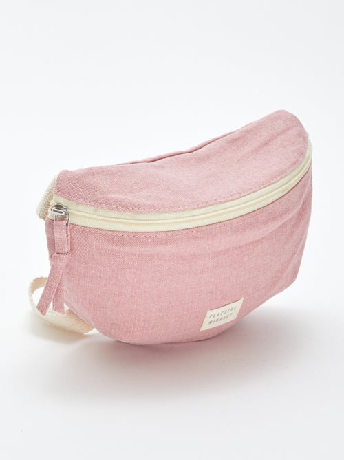 Bolsa de cintura grande com etiqueta tecida - Kiabi