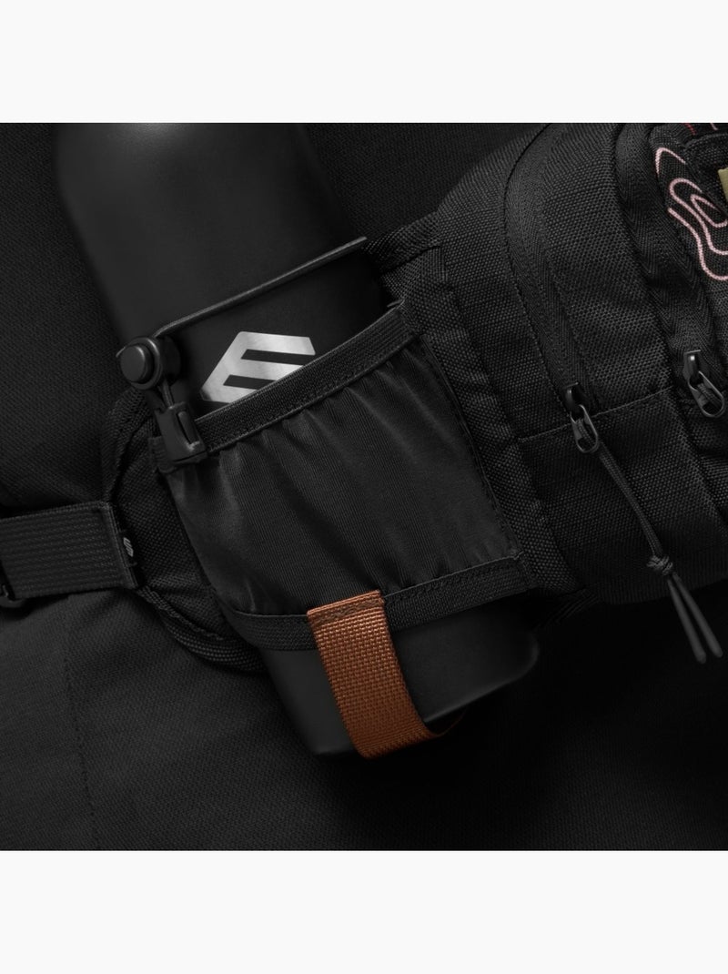 Bolsa de cintura multifunções 5l caminhada Preto - Kiabi