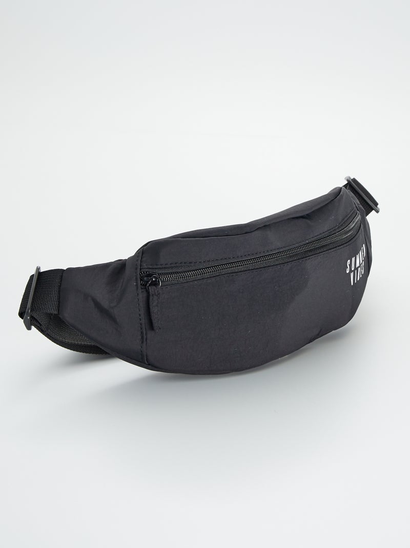 Bolsa de cintura 'Summer Vibes' Preto - Kiabi