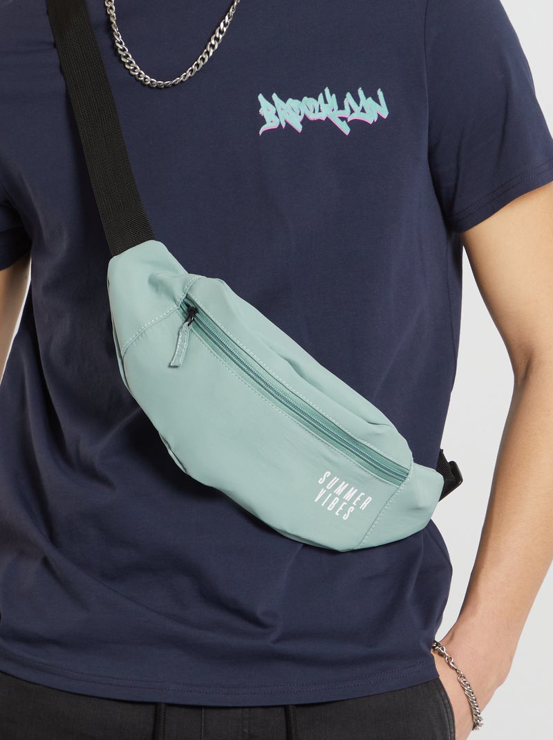 Bolsa de cintura 'Summer Vibes' VERDE - Kiabi