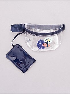 Bolsa de cintura transparentes all-over - Kiabi