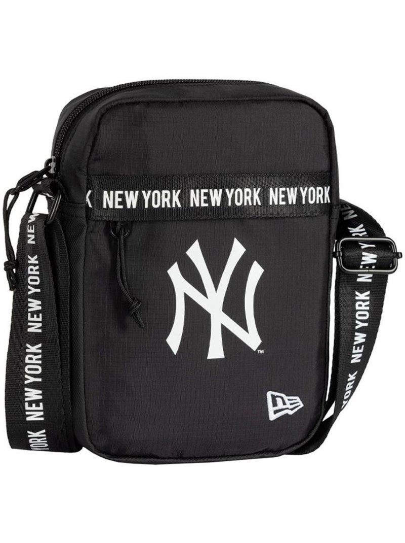 Bolsa de Ombro Masculina New Era NY Preta com Alça Ajustável Preto - Kiabi