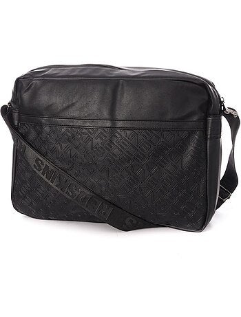 Bolsa de Ombro Masculina Preta Redskins CADZE