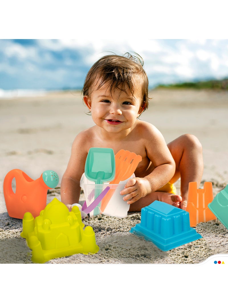 Bolsa de praia com balde e acessórios color beach N/D - Kiabi
