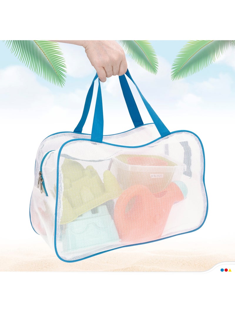 Bolsa de praia com balde e acessórios color beach N/D - Kiabi