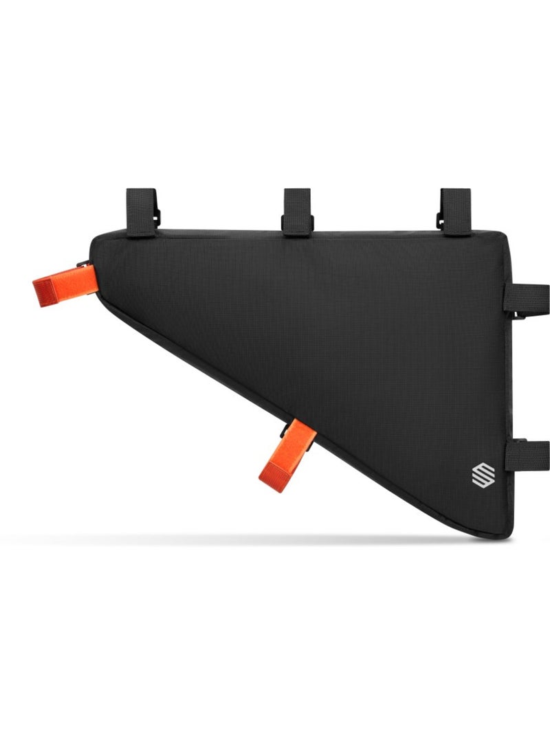 Bolsa de quadro bikepacking Preto - Kiabi