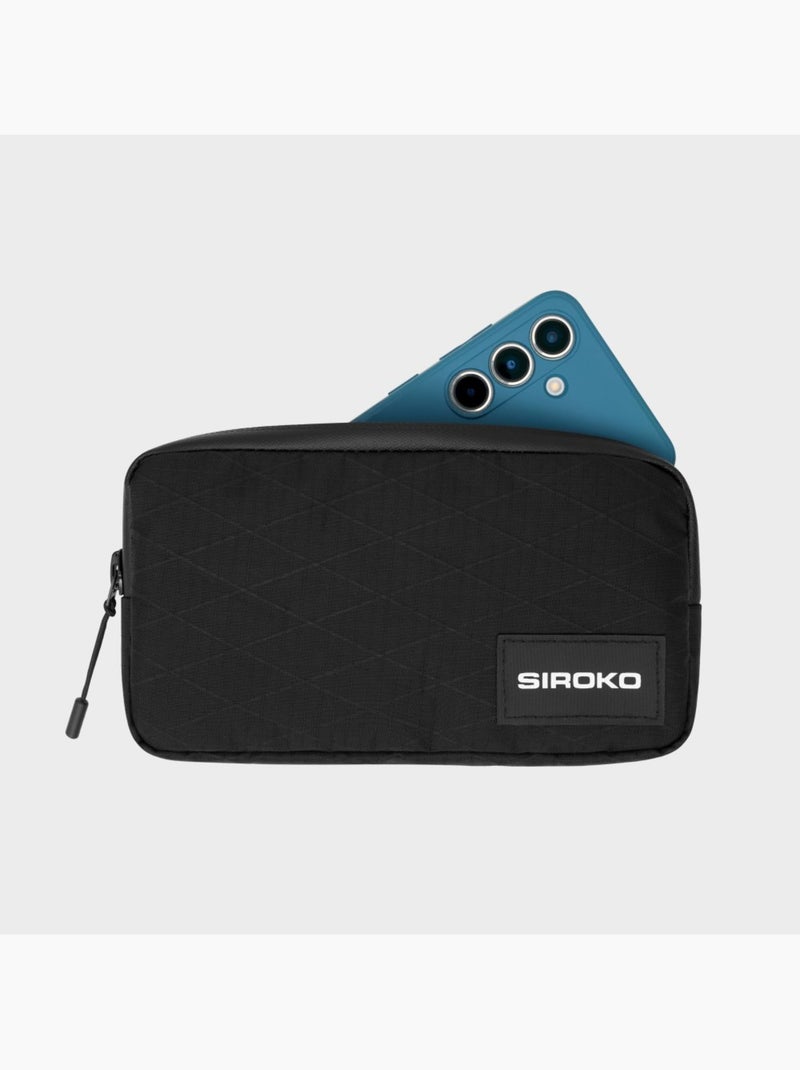 Bolsa de telemóvel para ciclismo Preto - Kiabi