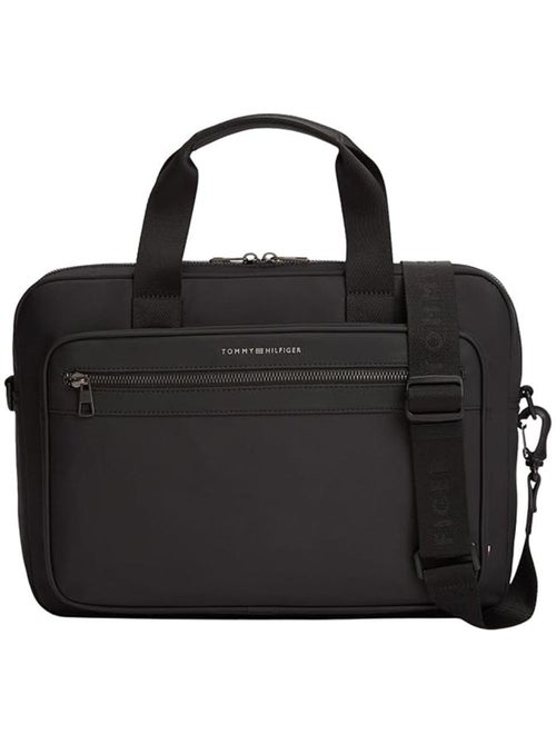 Bolsa de tiracolo tommy hilfiger repreve preta para homem - Kiabi