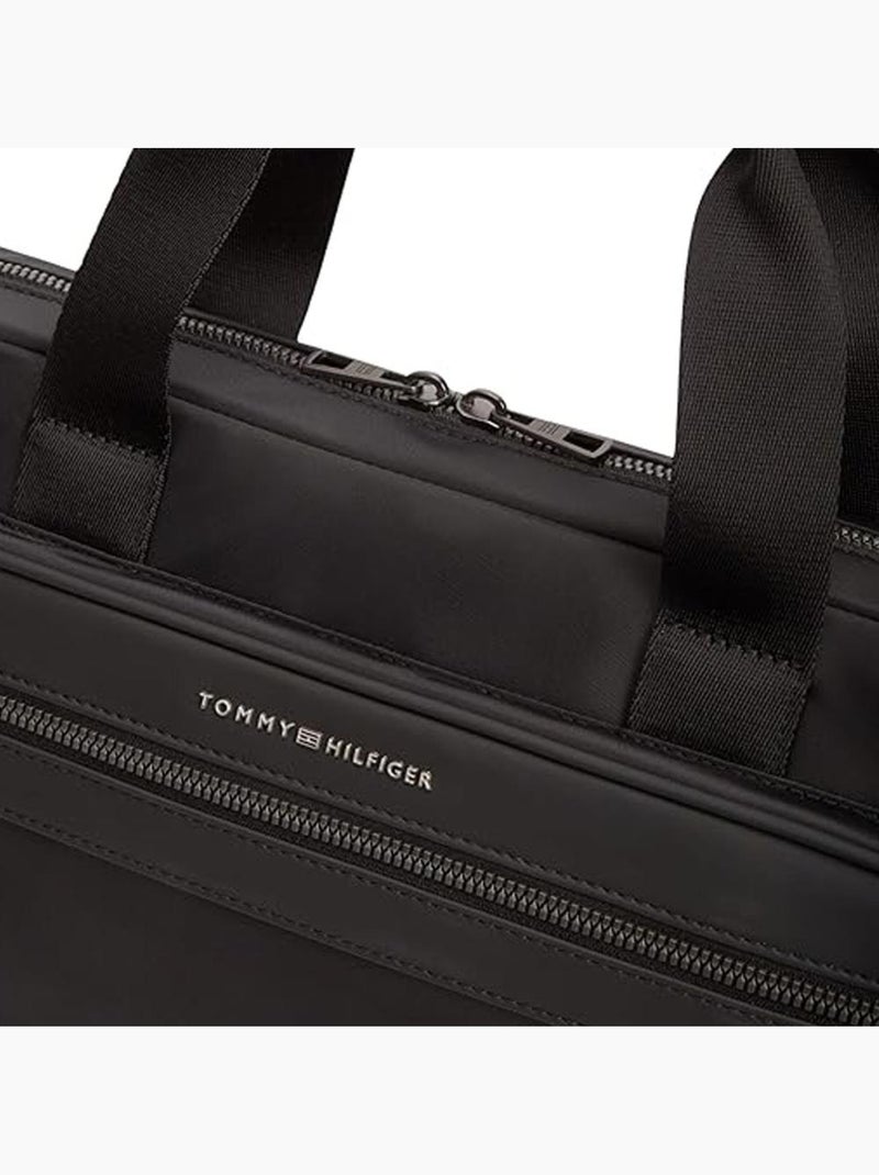 Bolsa de tiracolo tommy hilfiger repreve preta para homem Preto - Kiabi